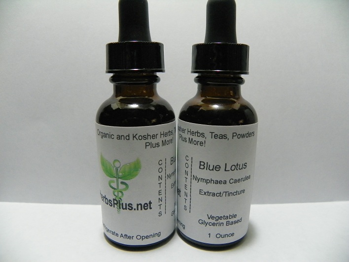 Blue Lotus Extact Tincture 1 Ounce - Alcohol Free