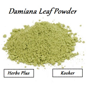 Damiana Leaf Powder Kosher Certified